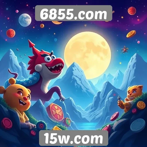 Detalhes sobre os jogos disponíveis em 6855.com